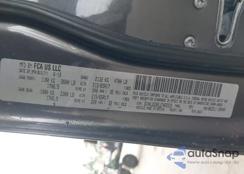 2018 Jeep Compass Trailhawk 4X4 z USA, uszkodzony, nr VIN 3C4NJDDB5JT465531